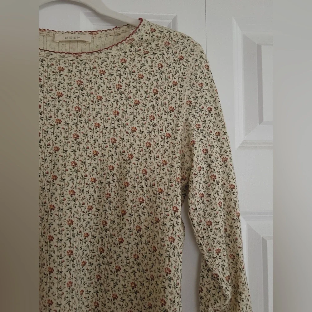 Doen Annie Top in Windswept Dahlia - Picture 2 of 2